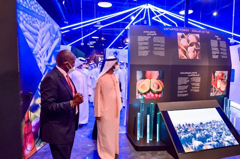 The UAE Vice President has been a regular visitor to the world's fair.