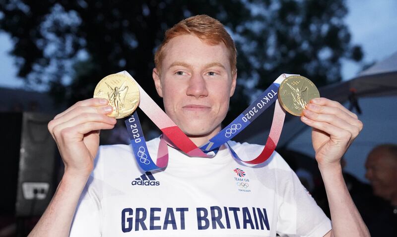 Tom Dean has been awarded an MBE for services to swimming.