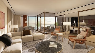 The residences have been designed by Italy's Antonio Citterio Patricia Viel