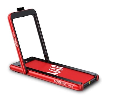 The Marshal Fitness Walking Pad Treadmill. Photo: Marshall Fitness