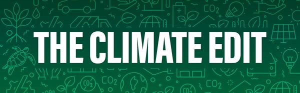The Climate Edit newsletter header banner
