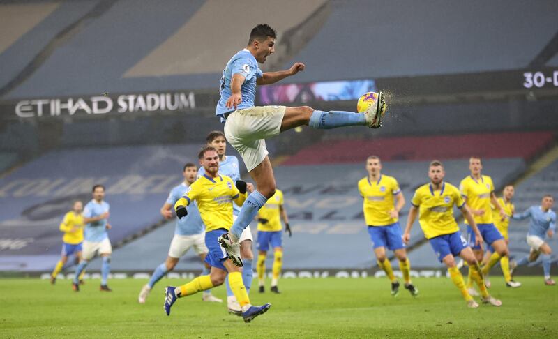 Rodri 7 – Always dropped deep when City had the ball, playing almost as a second pivot. Was solid throughout, making interceptions and clearances to keep Brighton at bay. Once again, though, his passing sometimes slowed City’s progression. PA