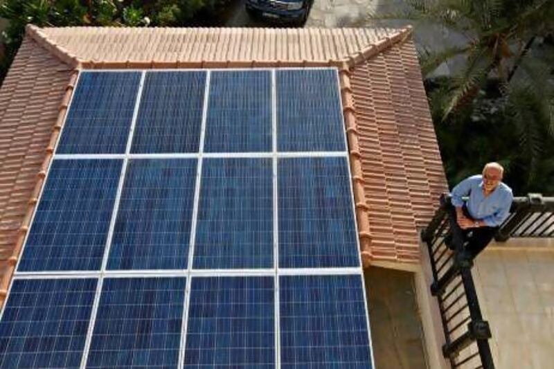 Readers support the use of solar panels like those installed by Tony Caden in Dubai.