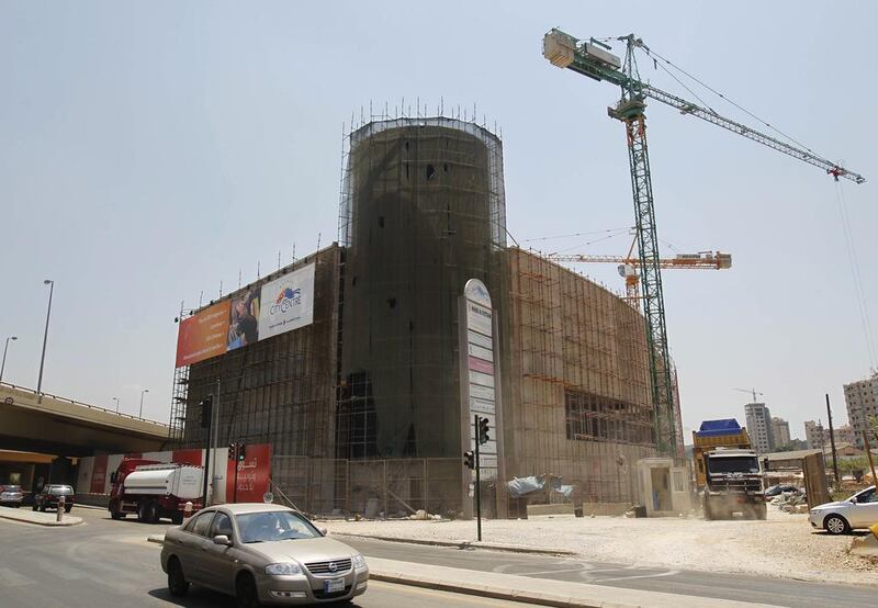 Al Futtaim Group's City Center mall under construction in Hazmieh, Beirut on 2012. The UAE company operates in more than 30 countries. Sharif Karim / Reuters