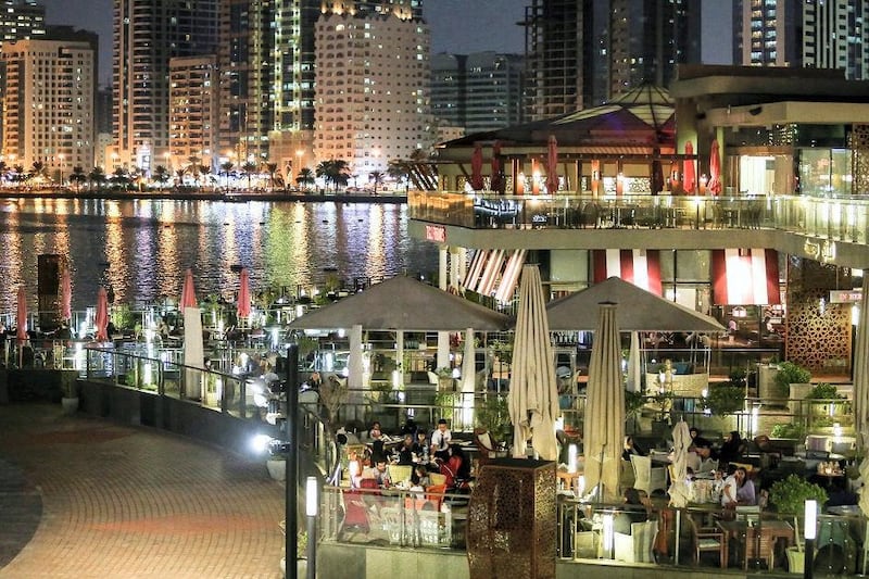 Sharjah is ramping up spending in sectors such as social programmes, economic activities, culture and education. Courtesy Al Majaz Waterfront