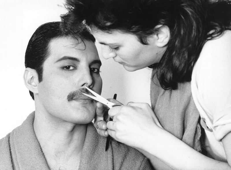 Musicians who sported a moustache include Queen singer Freddie Mercury. Getty