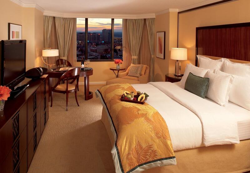 A deluxe room at The Ritz-Carlton, Atlanta. Courtesy The Ritz-Carlton, Atlanta