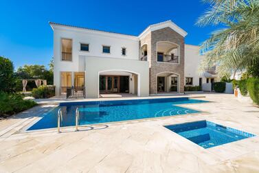 The villa is priced at Dh12.75. Courtesy LuxuryProperty.com