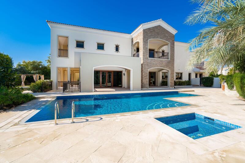 The villa is priced at Dh12.75m. Courtesy LuxuryProperty.com