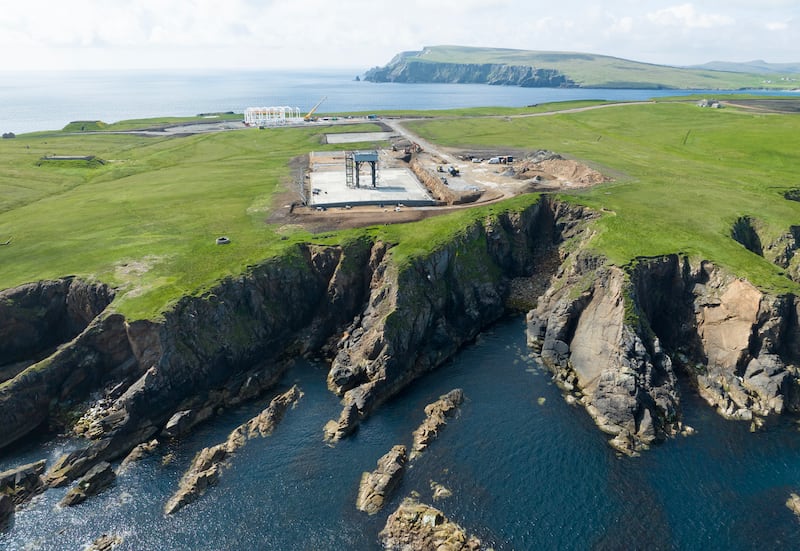 The UK prepares to blast a rocket into space in Saxavord, Shetland Islands. Photo: Saxavord