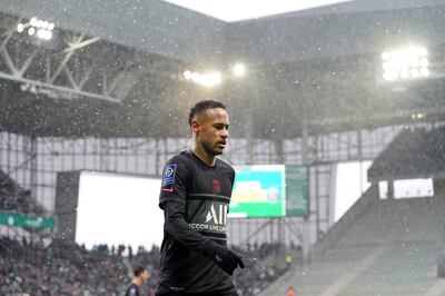 Paris Saint-Germain player Neymar, from Brazil, will hit 30 this year. AP 