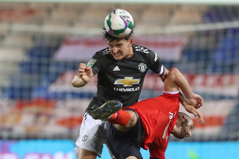 Harry Maguire, 6 - Captain and the only player who started in Saturday’s dismal defeat to Palace. Looked more comfortable with Eric Bailly than Victor Lindelof. AP