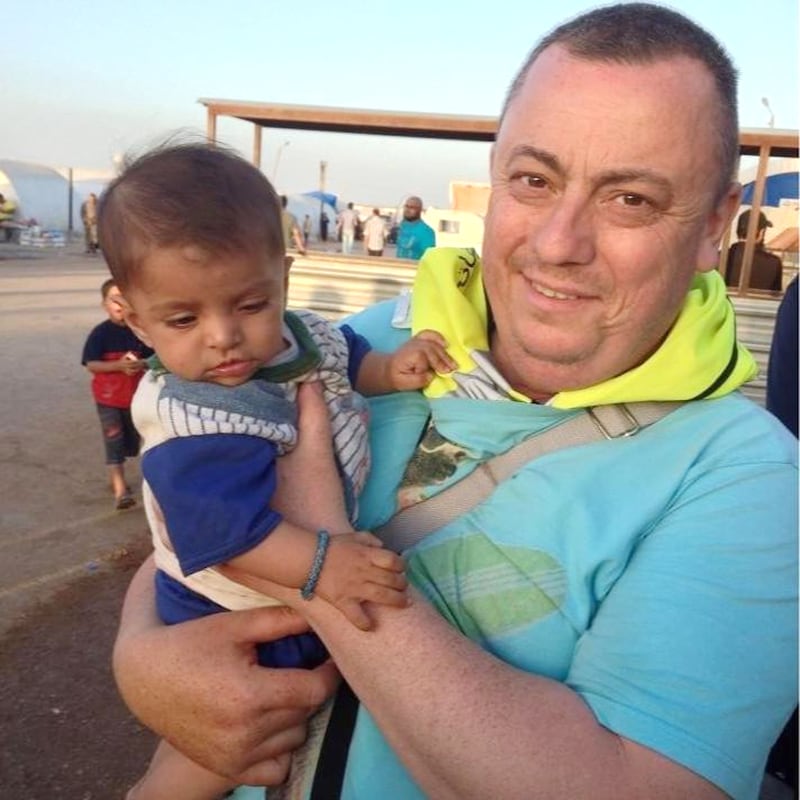A family photo of ISIS beheading victim Alan Henning. 