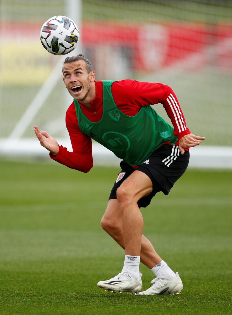 Gareth Bale during training. Reuters