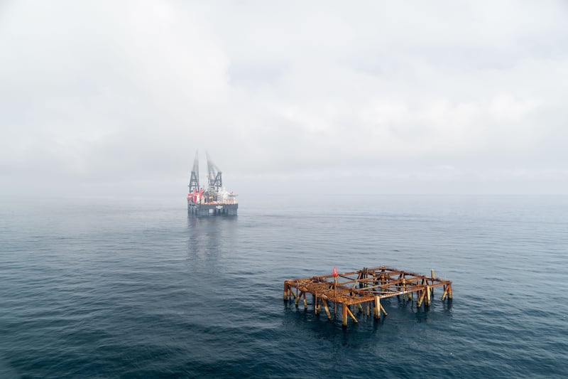 Taqa completes the topside removal of Brae Bravo in one of the North Sea’s largest decommissioning projects. Photo: Taqa
