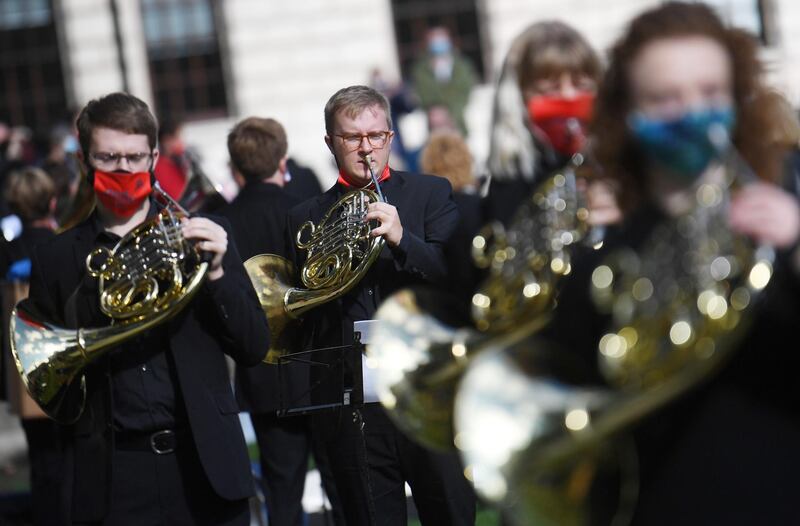 Let Music Live is calling in the UK government to help freelance musicians. EPA