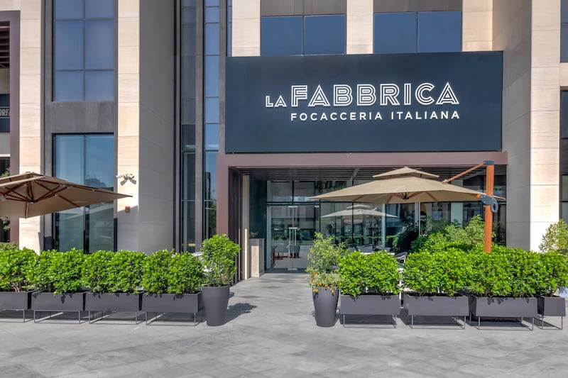 La Fabbrica Italiana is the UAE's first foccaceria.