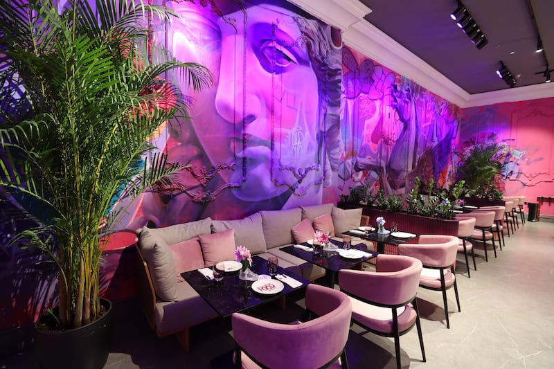 The Trove in The Dubai Mall is replete with murals and installations from modern contemporary artists.