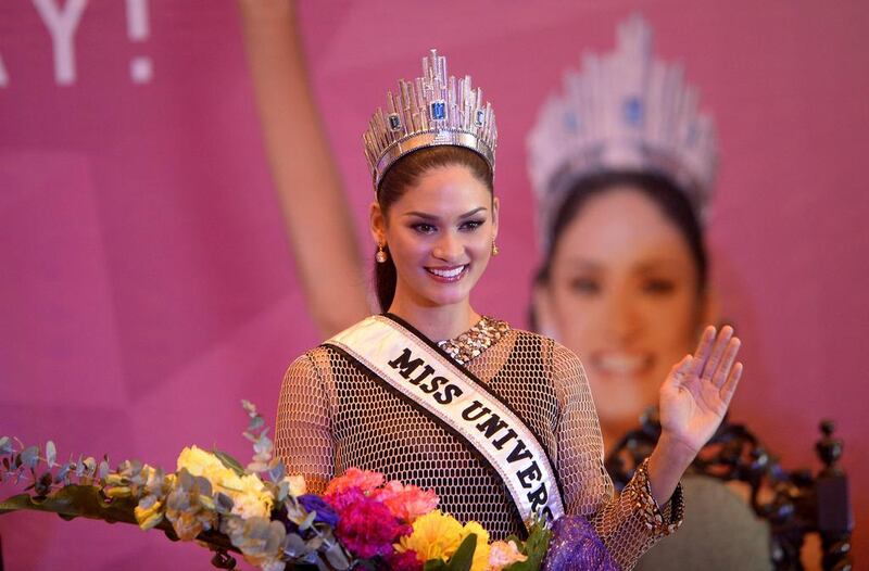 Miss Universe Pia Alonzo Wurtzbach of the Philippines. AFP 