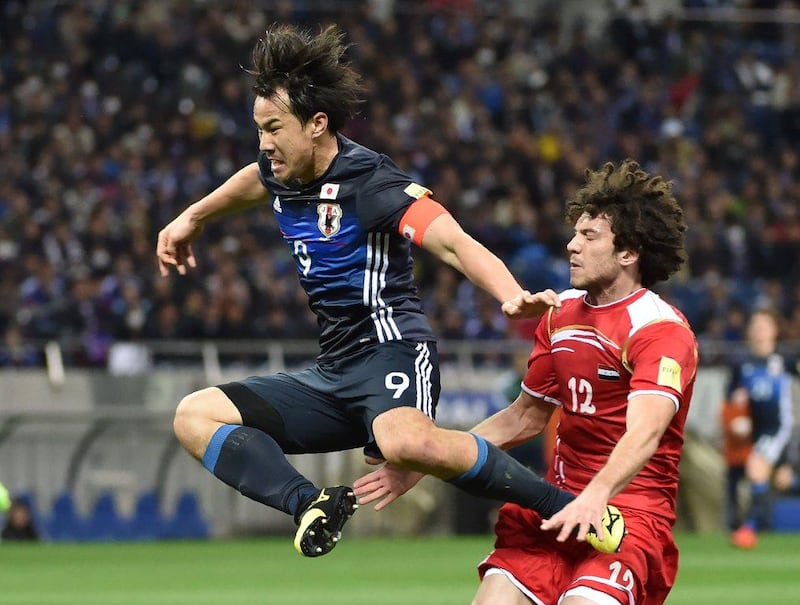 Shinji Okazaki, Japan - 50 goals from 119 internationals. AFP