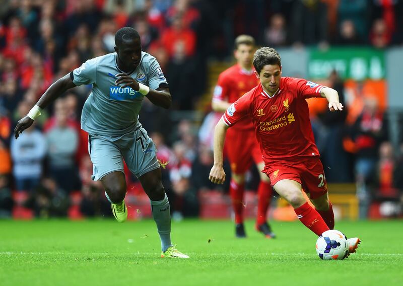 2013-14: Liverpool were edged out on the final day despite a 2-1 win against Newcastle. Getty