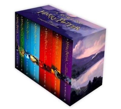 A 'Harry Potter' box set of books will be reduced on Amazon's Prime Day. Courtesy Amazon.ae 