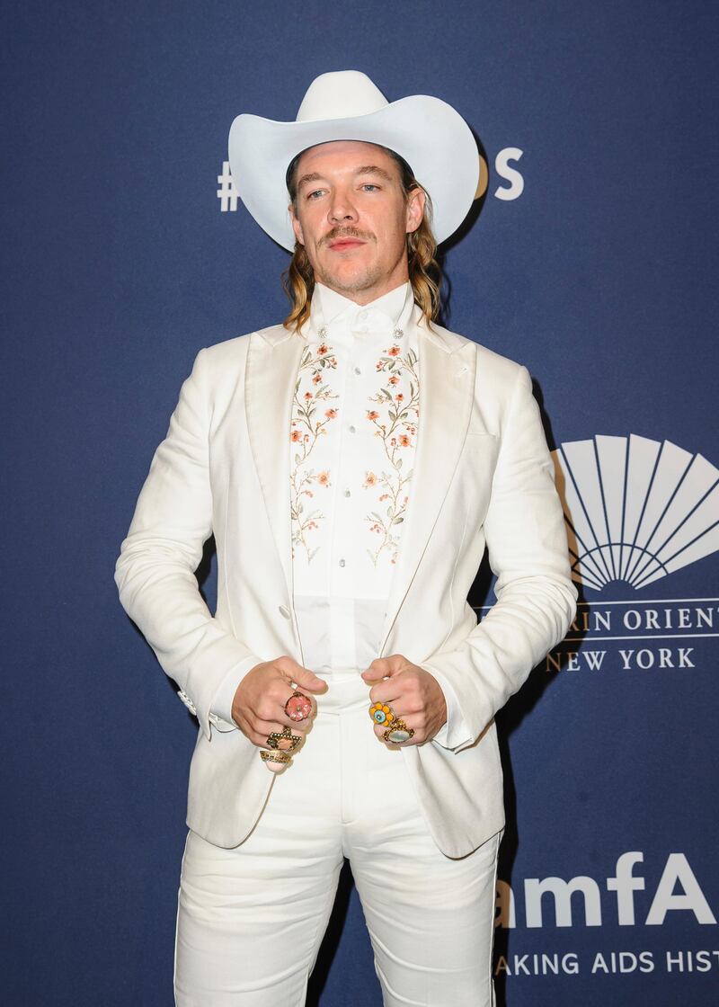 Diplo attends the Amfar Gala New York Aids research benefit at Cipriani Wall Street on February 5, 2020. AP