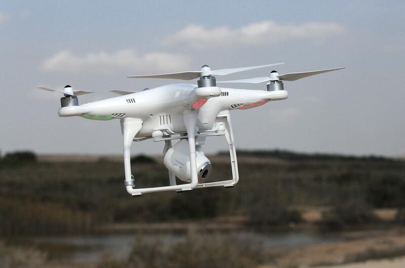 The Environment Agency has adopted the use of drones in the conservation and monitoring of the flamingo population at Al Wathba Wetland Reserve. Courtesy-Environment Agency