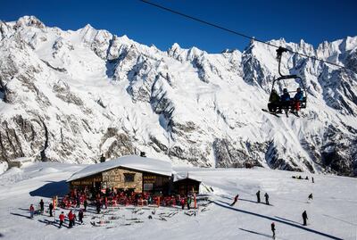 Courmayeur, France. Guighi Fassino