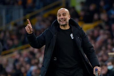 Manchester City manager Pep Guardiola. AP