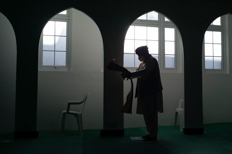 Friday prayers at the Baitus Subhan Mosque in Croydon, England. Only 4 per cent of more than 1,000 Muslims surveyed said they had taken part in genetic research. Getty