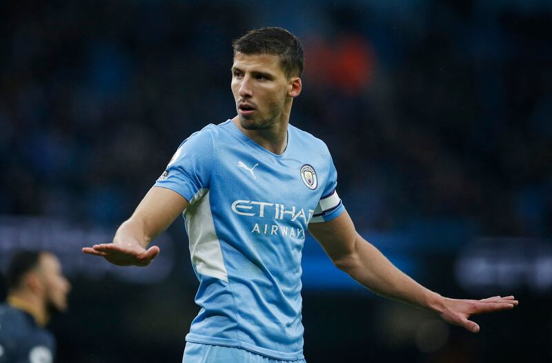 Ruben Dias – 7: Did well in the first half to keep Traore quiet, alongside Laporte, but largely a spectator. Booked. Reuters