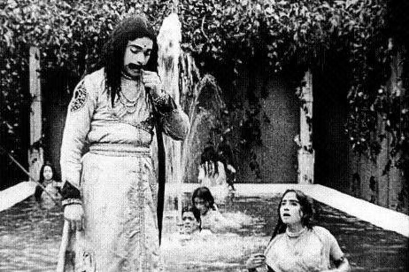 A scene from Raja Harishchandra, which is recognised as the first Indian feature film, but family members of the filmmaker Dadasaheb Torne have gone to court contending that Torne's Pundalik be considered the first.