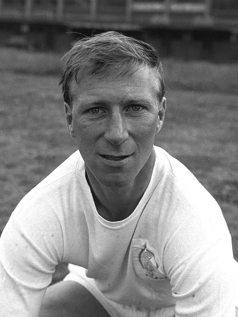 Jack Charlton, Leeds United. World Cup winning England defender and former Republic of Ireland manager. PA