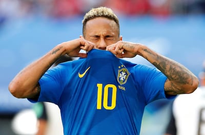 Soccer Football - World Cup - Group E - Brazil vs Costa Rica - Saint Petersburg Stadium, Saint Petersburg, Russia - June 22, 2018   Brazil's Neymar looks dejected after missing a chance to score        REUTERS/Carlos Garcia Rawlins     TPX IMAGES OF THE DAY