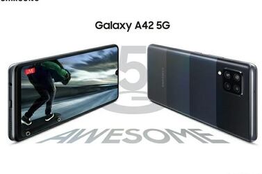 The Galaxy A42 5G delivers fast streaming and downloading powered by the fifth-generation technology. Courtesy Samsung 