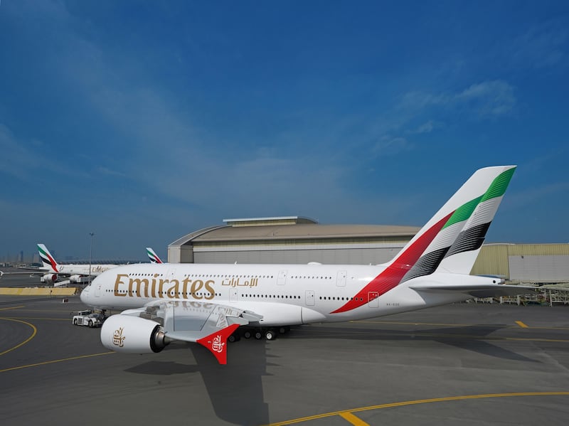 Emirates new livery is only the third iteration of the airline's main brand identity since 1985. Photo: Emirates