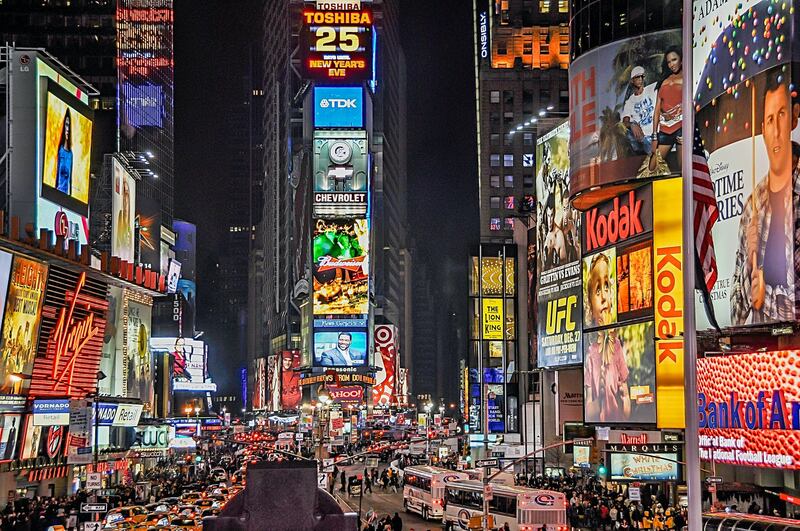 5. Times Square, New York – 525.1 million