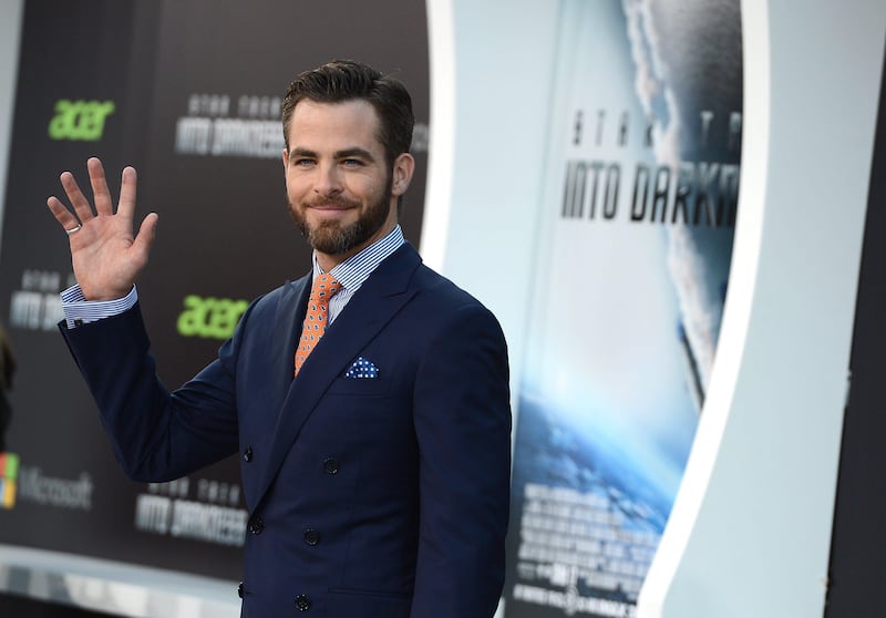 HOLLYWOOD, CA - MAY 14: Actor Chris Pine attends the premiere of Paramount Pictures' "Star Trek Into Darkness" at Dolby Theatre on May 14, 2013 in Hollywood, California.   Jason Kempin/Getty Images/AFP== FOR NEWSPAPERS, INTERNET, TELCOS & TELEVISION USE ONLY ==
 *** Local Caption ***  116617-01-09.jpg
