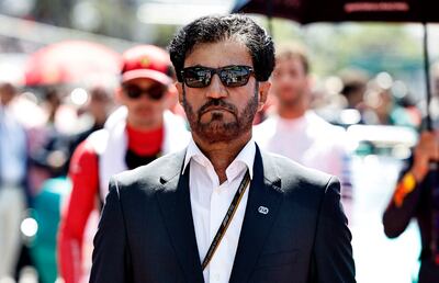 FIA president Mohammed ben Sulayem. Reuters