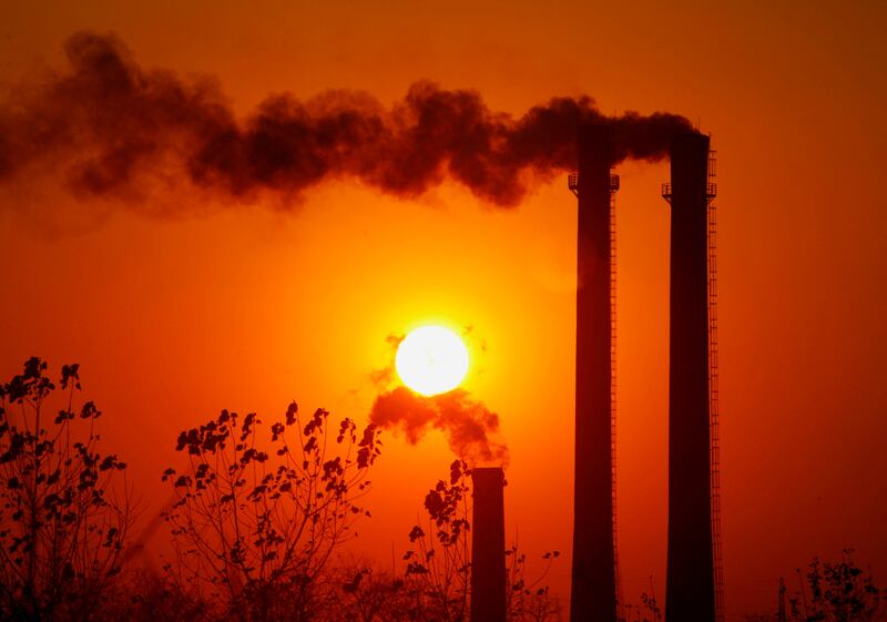 An oil refinery in Nanjing, Jiangsu province, China. Reuters