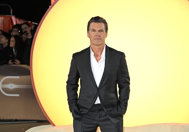 Dune: Part Two actor Josh Brolin attends the Leicester Square event