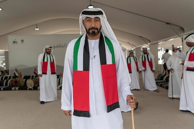 Saeed Al Dhuhoori of the Al Dhuhoori tribe of Sharjah and Ras Al Khaimah. Antonie Robertson / The National


