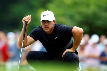 Brooks Koepka injured his right knee in October and is still not at his absolute best. 
