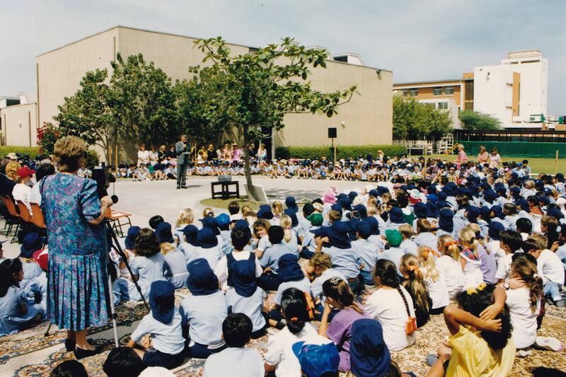 British School Al Khubairat in 1993. Photo: British School Al Khubairat