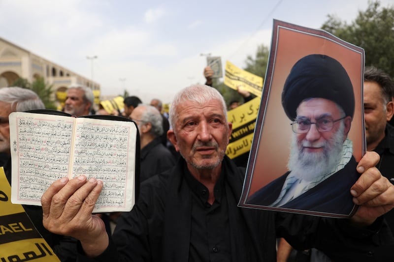 Demonstrators in the Iranian capital Tehran chanted: 'Down with the United States, Britain, Israel and Sweden'. Reuters