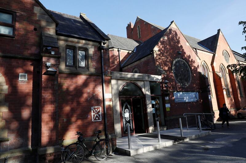 Didsbury Mosque, a Victorian former Methodist chapel in a leafy suburb that was bought in 1967 by donors from the Syrian Arab community. Reuters