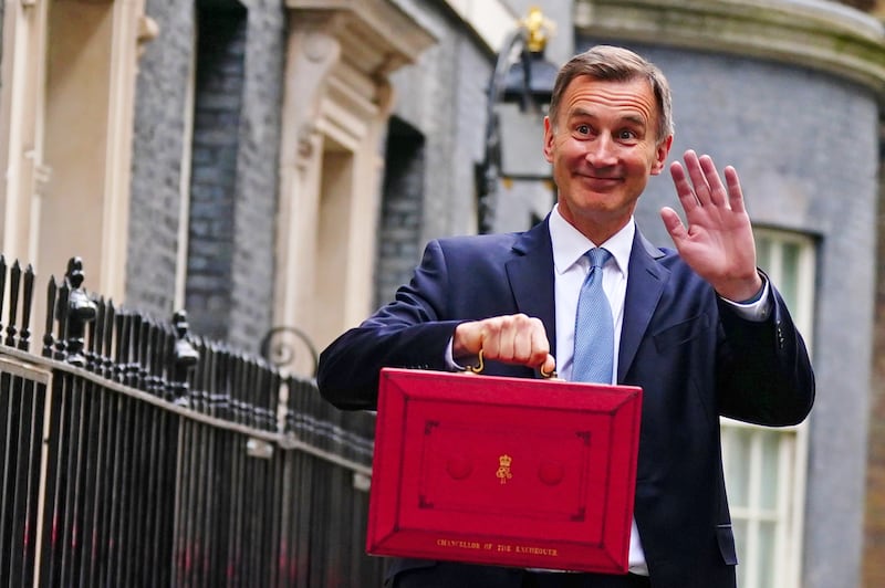 With an election approaching, Conservative MPs hope UK Chancellor Jeremy Hunt will offer something to impress voters. PA