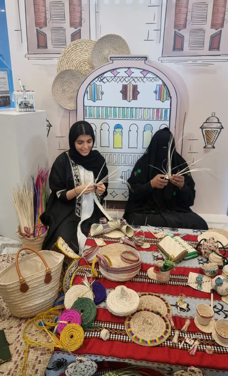 Basamh employees celebrate founding day at their office in Jeddah. Photo: Basamh group