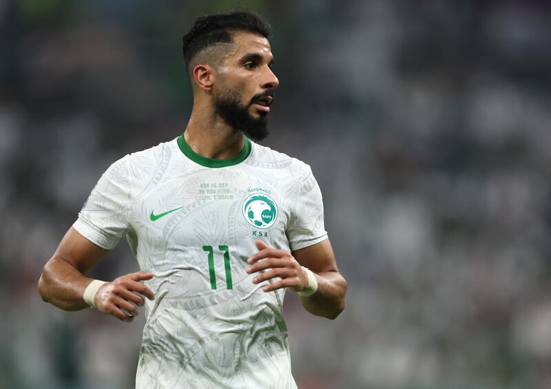Saleh Al Shehri 5 – The forward was fairly ineffective and was replaced by Al Aboud just after the hour mark.  Getty Images
